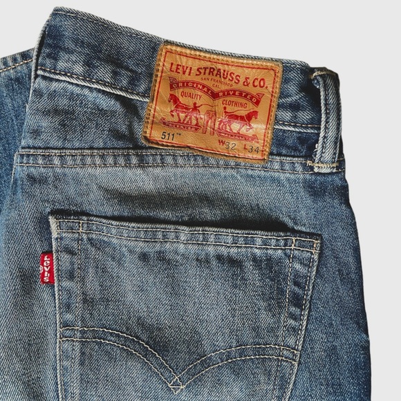 Levi’s 511 Blue Denim - Picture 2 of 9